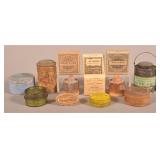 Group of Early Advertising Country Store Tins.