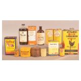 Group of Antique Poultry Advertising Vet Packages.