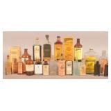 Antiq. Vet Medicine Paper Label Bottle Collection.