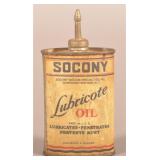 Socony "Lubricote" Lead Top Handy Oiler.