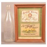 A. Bube, PA Pre-Prohibition Beer Bottle & Labels.