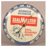 PAM Clock Co. Seal Master Round Thermometer.