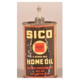 Rare Sico Home Oil Mt. Joy, PA Handy Oiler.