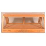 Vintage Oak Pittsburg Hardies Candy Display Case.