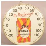 Kasco Dog Ration Advertising Thermometer.