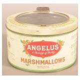 Cracker Jack Angelus Antique 5 lb. Marshmallow Tin