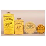Vintage Advertising Veterinary Tins.