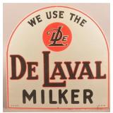 DeLaval We Use The Milker Sign.