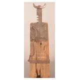 Rare Signed John Gorner 1789 Wagon Jack.