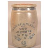 Very Rare Dilliner & Stantz New Geneva PA Crock.