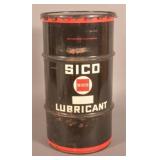 SICO 16-Gallon Motor Oil Barrel.