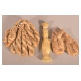 Large Bundle Homespun Flax & Others.