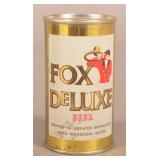 Fox De Luxe Variation Beer Can.