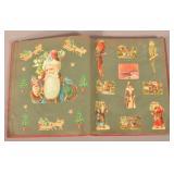 Great Victorian Die-Cut Santa Claus Scrap Album.