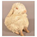 Large 2-Part Easter Bunny Candy Container.