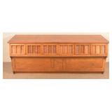 Antique General Store Oak Sherer Seed Counter.