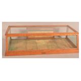 Oak & Glass Country Store Display Case.
