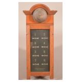 Antique "The Knapp" Electrical Alarm Clock.