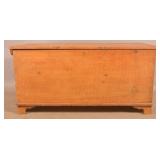 Large Bracket Foot Grain-Painted Chest.