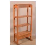 Great Small Oak National Biscuit Display Rack.