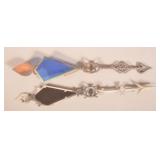 Cut-Out Heart & Star Weathervane Directionals.