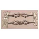 Brass & Iron Weathervane Directionals.