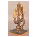 Three Lonergan Single-Tone Steam Whistles.