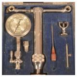 Cased Ashton Valve Standard Test Gauge.