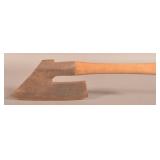 Signed Pennsylvania Goosewing Axe.