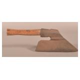 Early Pennsylvania German Goosewing Axe.