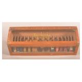 Reelastic Webbing Oak Counter Display.