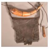 Contemporary Hunting Bag & Powder Horn Rig.