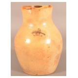 Impressed M. C. Webster Hartford Stoneware Pitcher