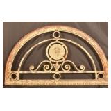 Ornate Cast Iron Window Grate.