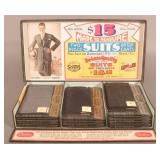 Complete Scotch Woolen Mills Wool Sample Display.