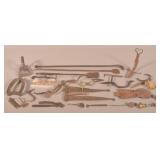 Collection 18th/19th C. Iron & Brass Hardware.