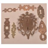 Group of Early Iron Escutcheons.
