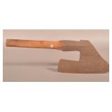 J. Bowman Warranted Cast Steel Goosewing Axe.