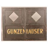 Gunzenhauser Painted Doors for Delivery Wagon.