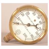 Rare Eccentric Lift Pump Works Ephrata, PA Gauge.