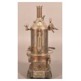 Vertical DC Steam Engine Toy.