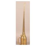 Clean Brass Railroad Oil Can.