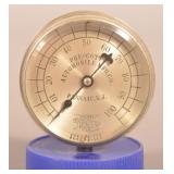 Rare Prescott Automobile Passaic, NJ Steam Gauge.