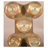 Great Allis Chalmers Farm Equipment Gauge Panel.