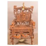 1937 Old Hickory Company Presentation "Dog Chair".