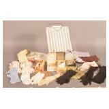 Nice Assortment Vintage Clothing & Chrome Display.