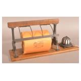 Cast Iron Paper Roll with Clark