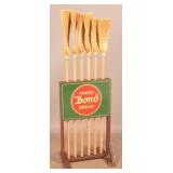 Excellent Fresh Bond Bread Broom Store Display.