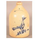 1-Gal. W. Roberts Binghampton, NY Bird Jug.