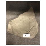 Cast of Human Footprints